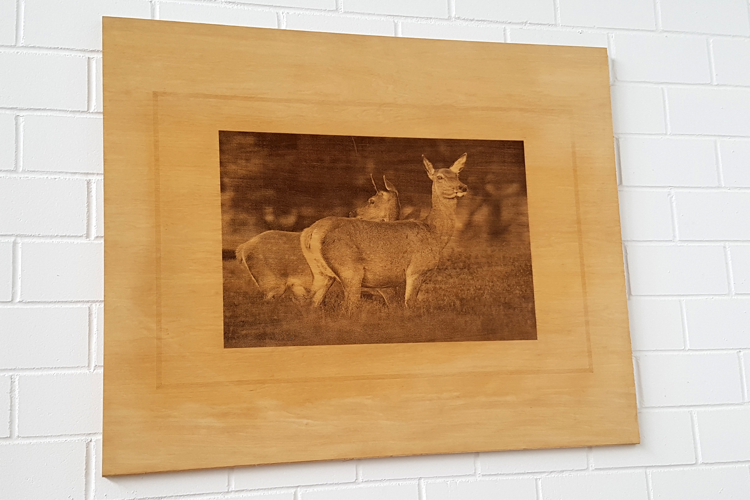 Gravuren in Holz